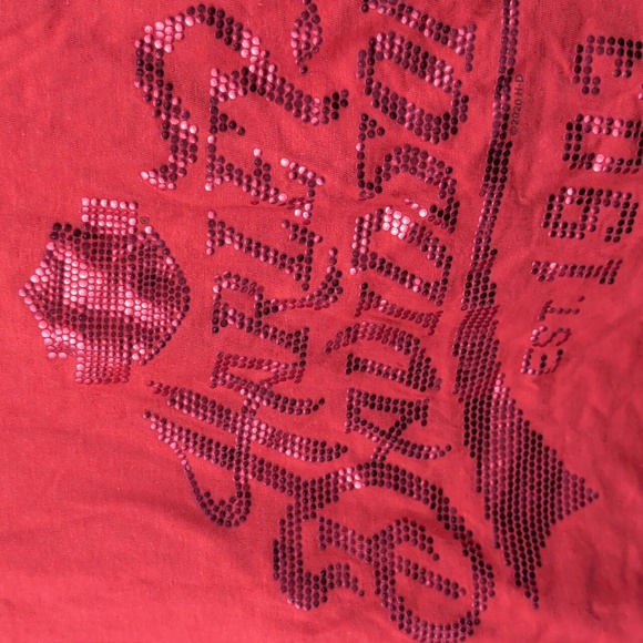 Harley-Davidson Bold Red Tee Shirt XL - Picture 2 of 6